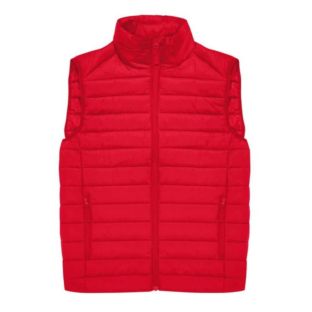B&C Unisex Adult Reset Body Warmer / Red